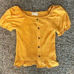 Btween-Sparkly Shoulder Detail Top